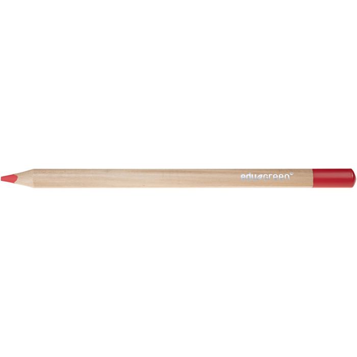 Matite Colorate Edugreen Jumbo, mina 5 mm, rosso, 10 pz/ 1 conf.