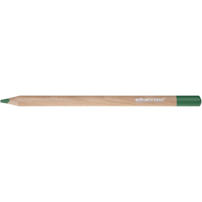 Matite Colorate Edugreen Jumbo, mina 5 mm, verde, 10 pz/ 1 conf.
