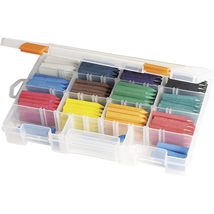 Pastelli a olio, colori asst., 12x20 pz/ 1 conf.