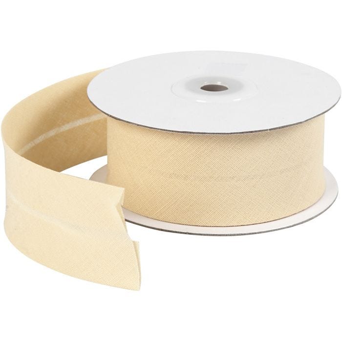 Nastro di rilegatura, L: 36 mm, natural, 10 m/ 1 rot.