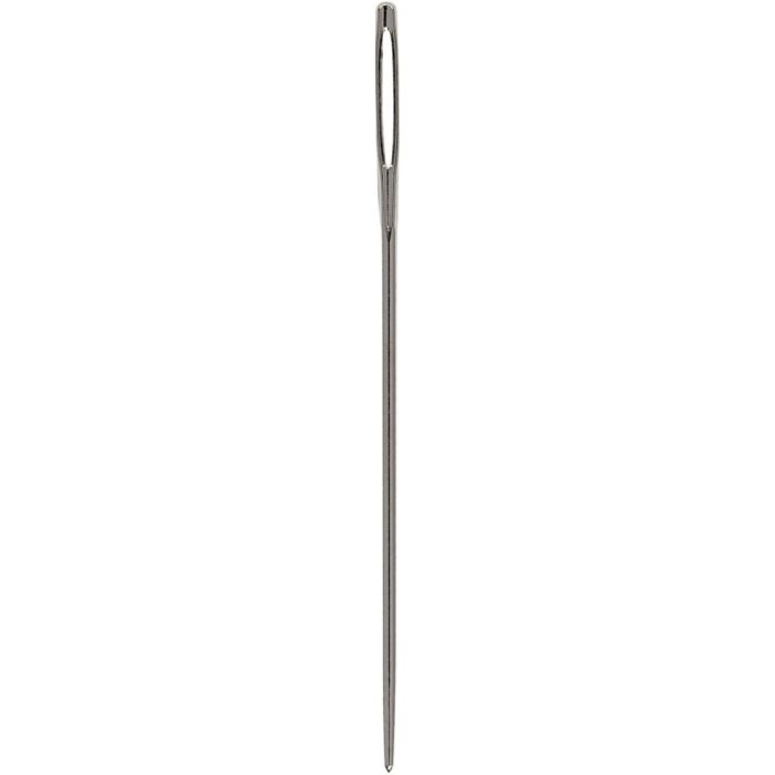 Aghi per il punto croce, Lunghezza della cruna: 8 mm , dim. 20, L: 42 mm, con punta smussata, 25 pz/ 1 conf.