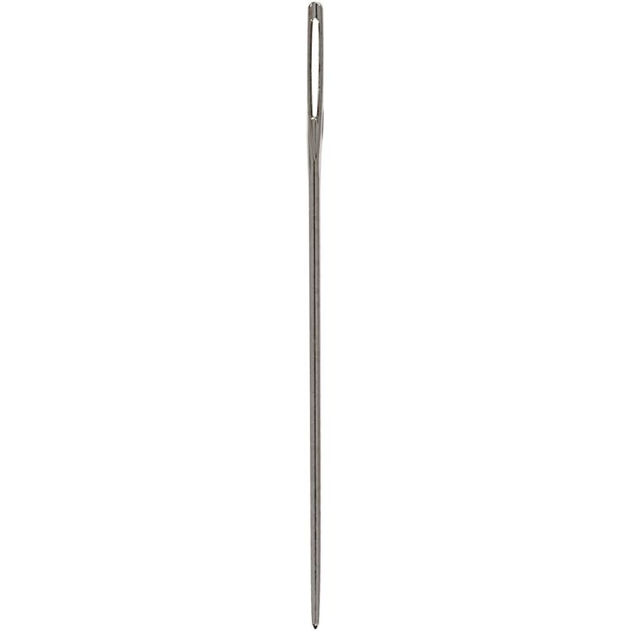 Aghi per il punto croce, Lunghezza cruna 6 mm , dim. 24, L: 36 mm, con punta smussata, 25 pz/ 1 conf.