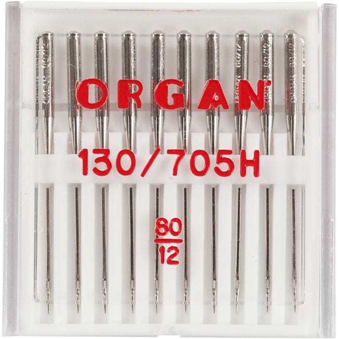 Aghi per macchina da cucire, dim. 80, 10 pz/ 1 conf.