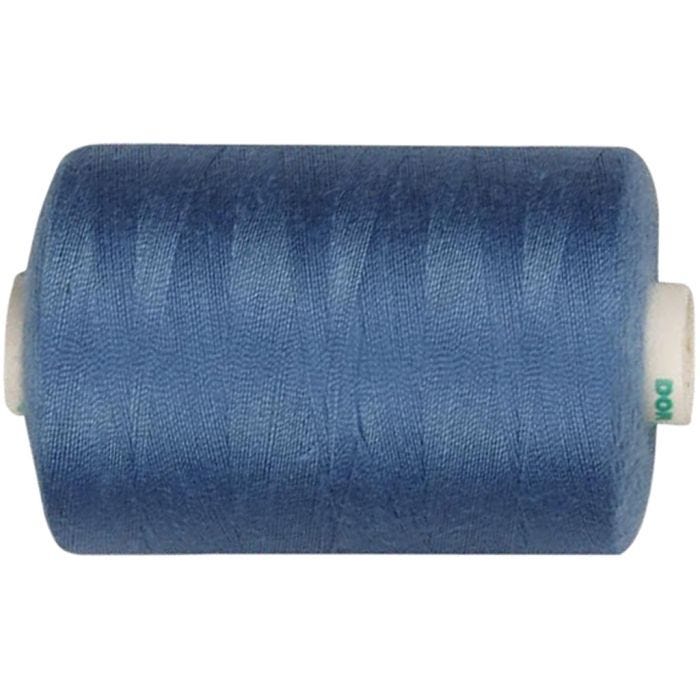 Filo da Cucito, blu medio, 1000 m/ 1 rot.
