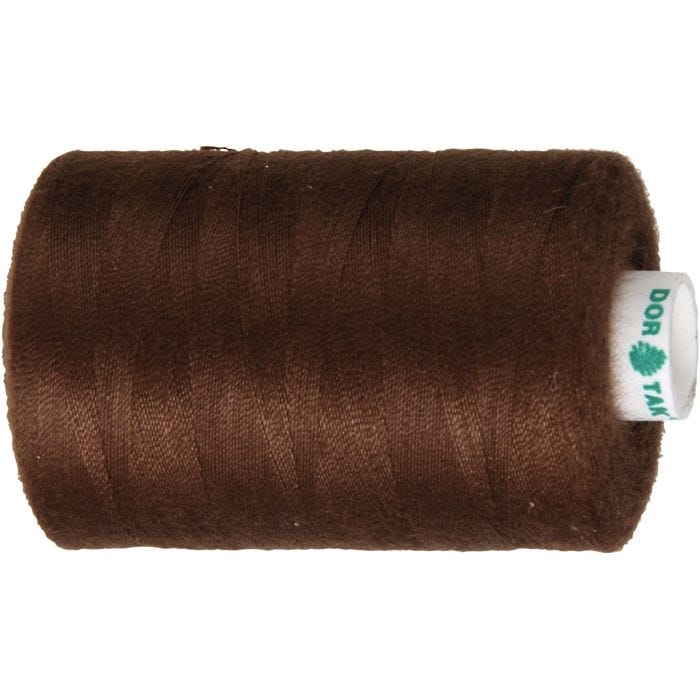 Filo da Cucito, marrone, 1000 m/ 1 rot.