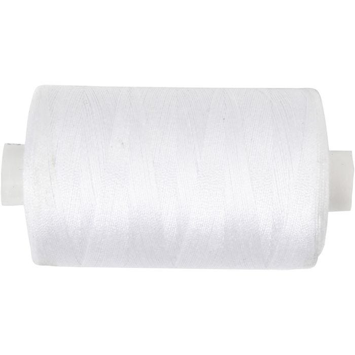Filo da Cucito, bianco, 1000 m/ 1 rot.
