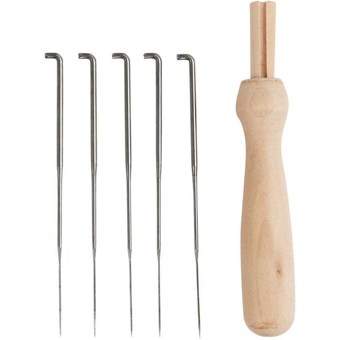 Porta aghi da feltro, 9 cm, 1 set