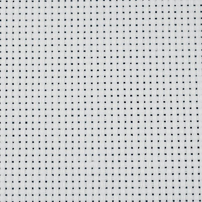 Tela Aida, L: 150 cm, 43 quadrati per 10 cm , bianco, 3 m/ 1 pz