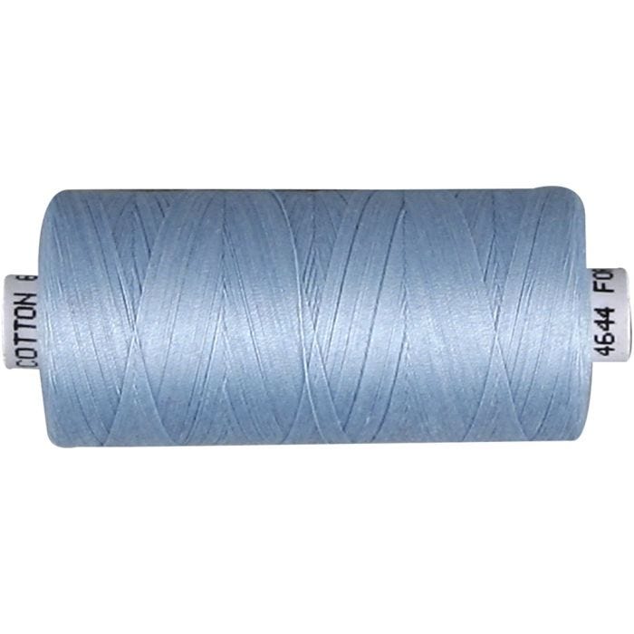 Filo da cucito, azzurro, 1000m/ 1 rot.