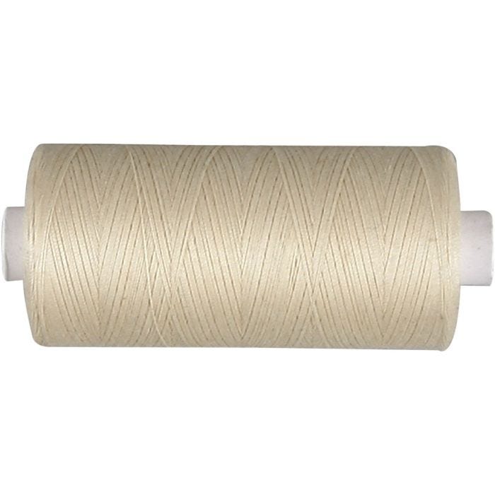 Filo da Cucito, avorio, 1000 m/ 1 rot.