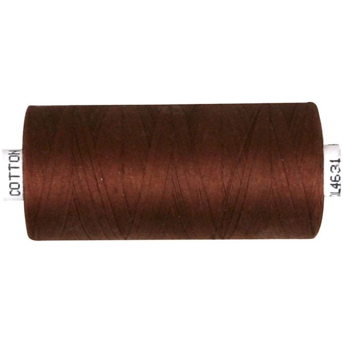 Filo da Cucito, marrone, 1000 m/ 1 rot.