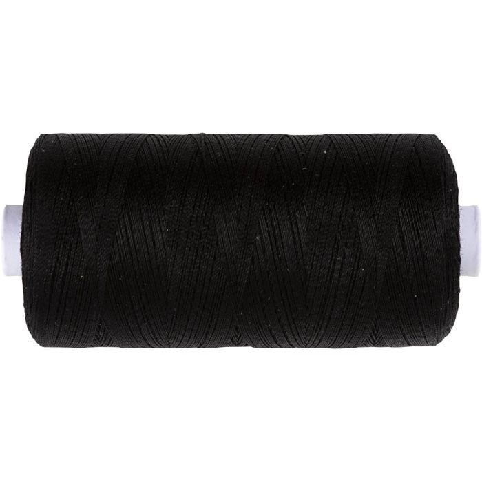 Filo da Cucito, nero, 1000 m/ 1 rot.