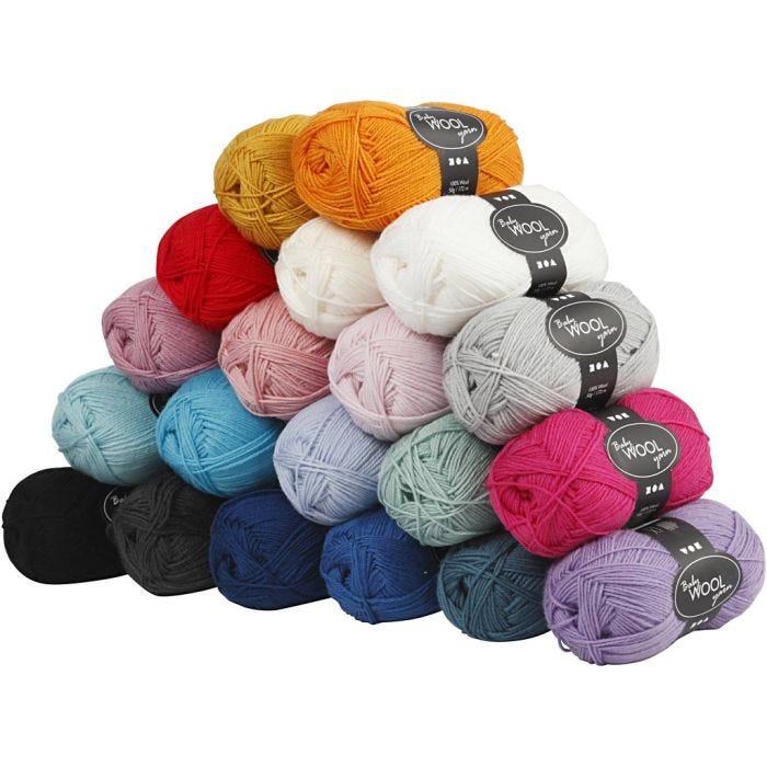 Filato Baby, 20x50 g/ 1 conf.
