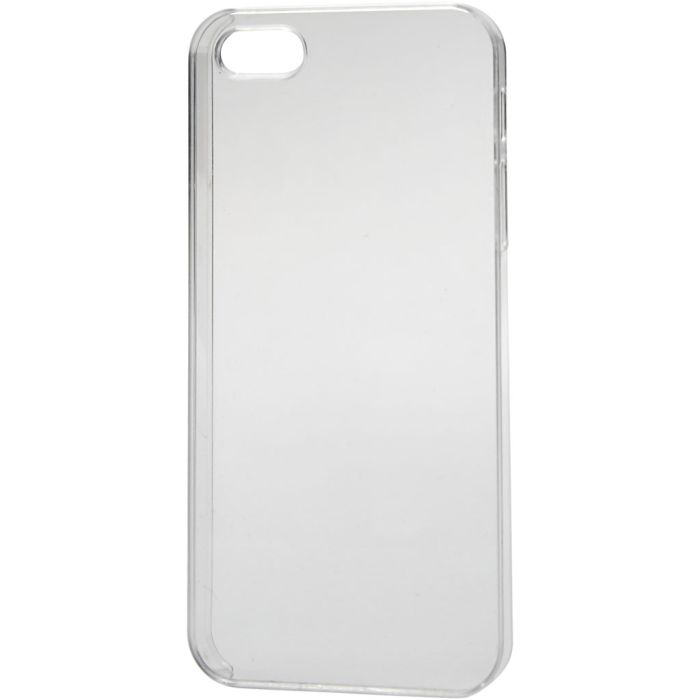 Cover cellulare, dim. 5/5S, misura 6x12,5 cm, spess. 10 mm, transparent, 1 pz