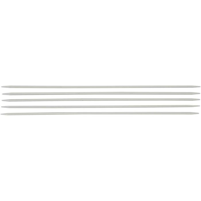 Ferri da calza, L: 20 cm, misura 2,5 mm, 1 set