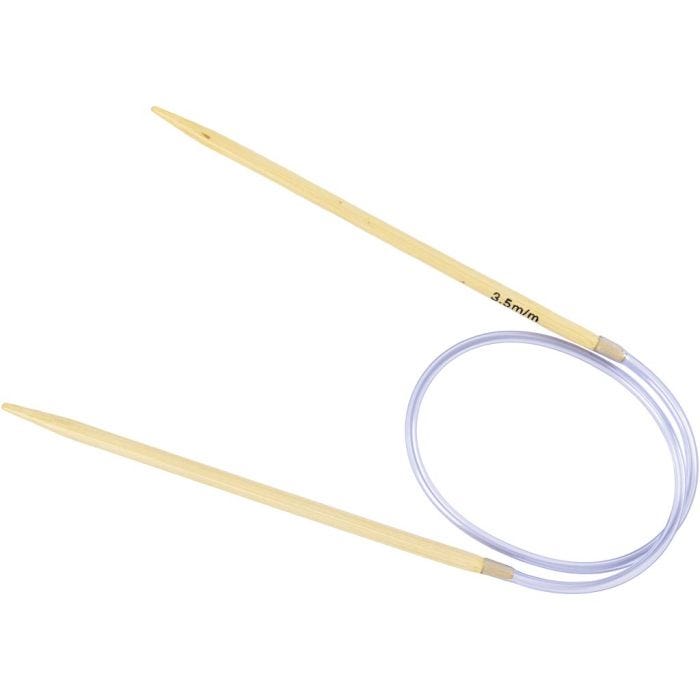 Ferri da maglia circolari, L: 40 cm, misura 3,5 mm, 1 pz