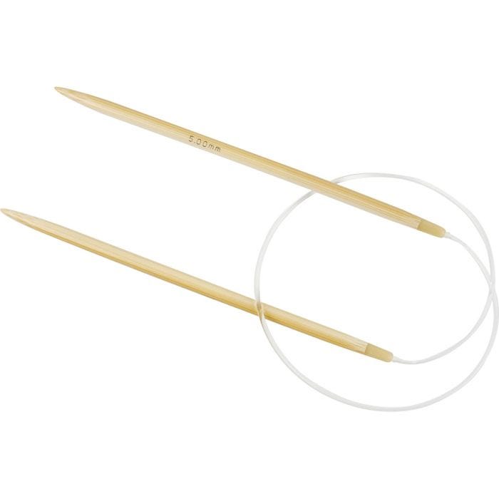 Ferri da maglia circolari, 60 cm, 5 mm, 1 pz