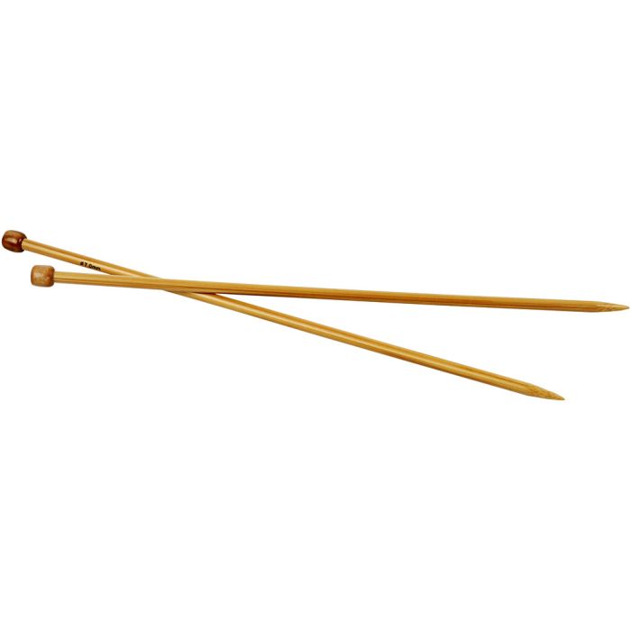 Ferri da maglia, 35 cm, 7 mm, 1 paio