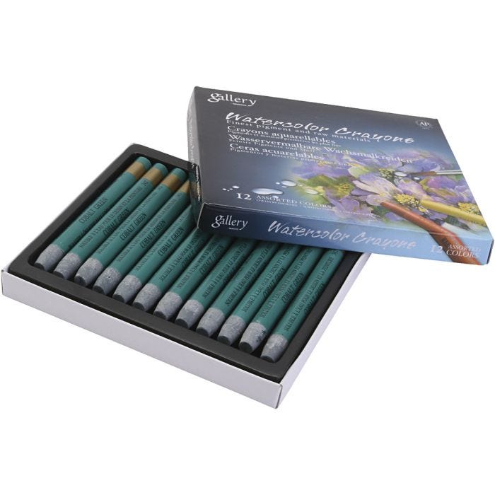 Pastelli acquerellabili, petrol (706), 12 pz/ 1 conf.