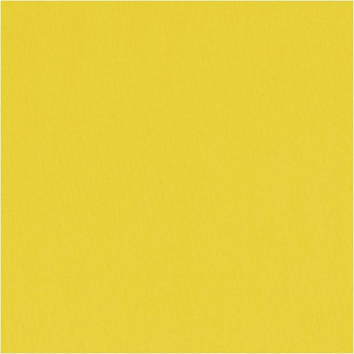 Stoffa, L: 145 cm, 140 g, giallo, 10 m/ 1 rot.