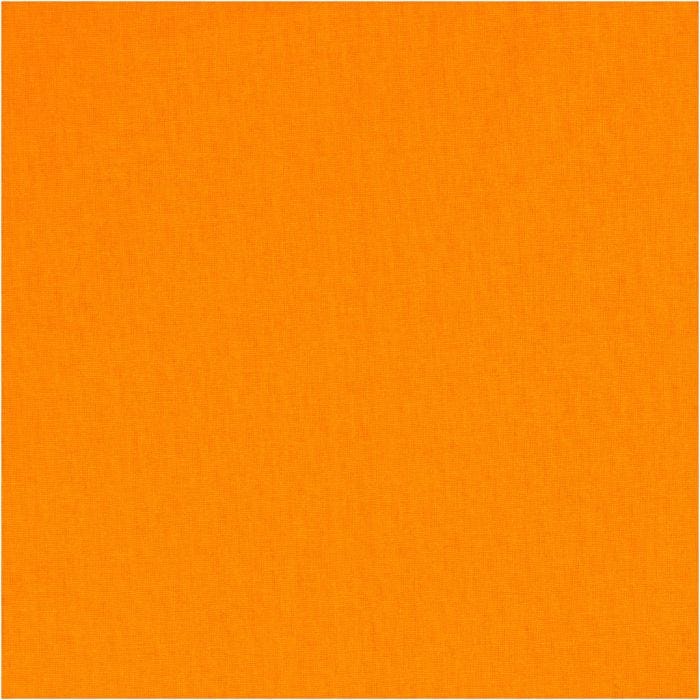 Stoffa, L: 145 cm, 140 g, arancio, 10 m/ 1 rot.