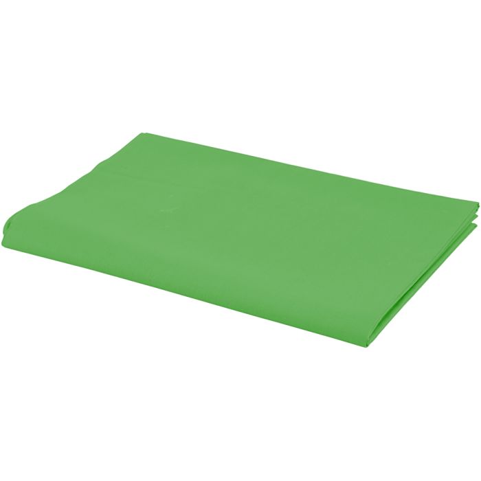 Stoffa, L: 145 cm, 140 g, verde, 1 risma