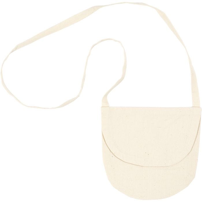 Borsa a tracolla, misura 15x14 cm, 110 g, natural chiaro, 1 pz