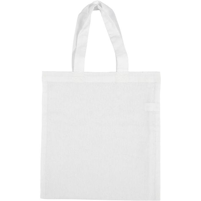 Borsa della Spesa, misura 28x30 cm, 130 g, bianco, 1 pz