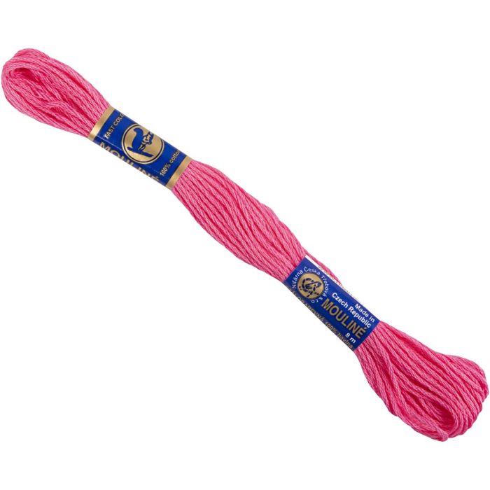 Filo da ricamo, rosa, 12x8 m/ 1 conf.