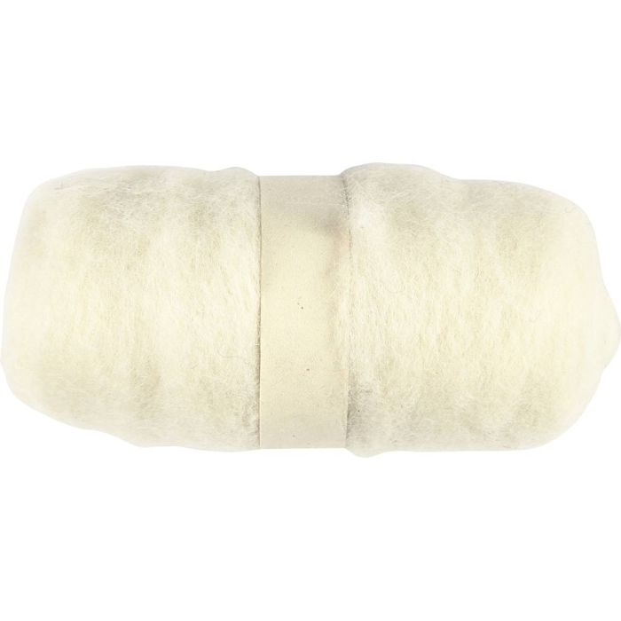 Lana Cardata, bianco, 100 g/ 1 pacch.