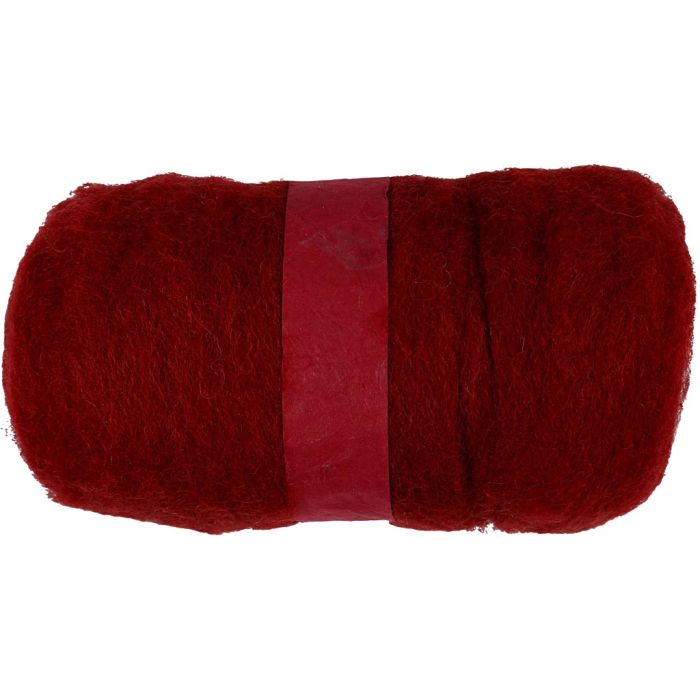 Lana Cardata, rosso caldo, 100 g/ 1 pacch.