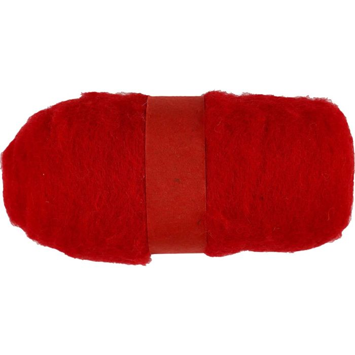 Lana Cardata, rosso, 100 g/ 1 pacch.