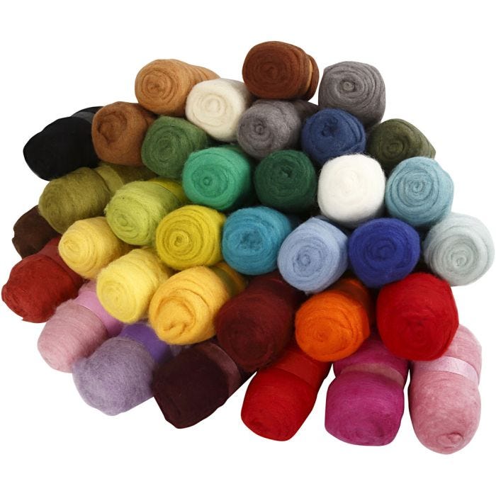 Lana Cardata, colori asst., 35x100 g/ 1 conf.