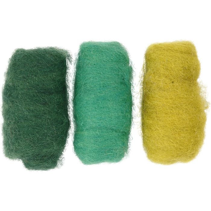 Lana Cardata, verde/turchese, 3x10 g/ 1 conf.