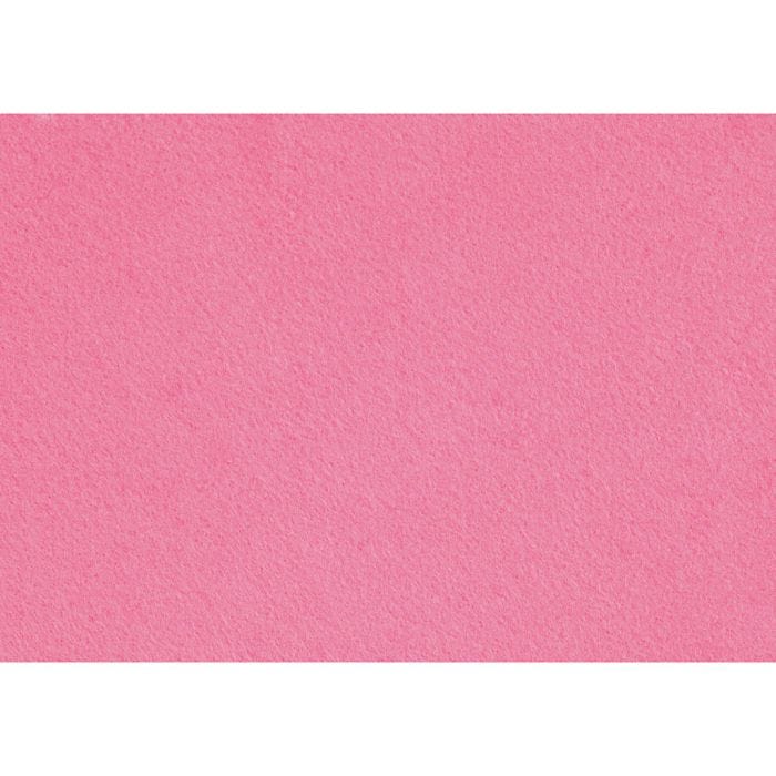 Feltro artigianale, A4, foglio 210x297 mm, spess. 1,5-2 mm, rosa, 10 fgl./ 1 conf.
