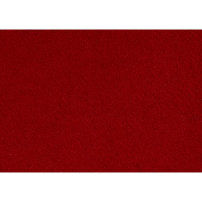Feltro artigianale, A4, foglio 210x297 mm, spess. 1,5-2 mm, rosso antico, 10 fgl./ 1 conf.