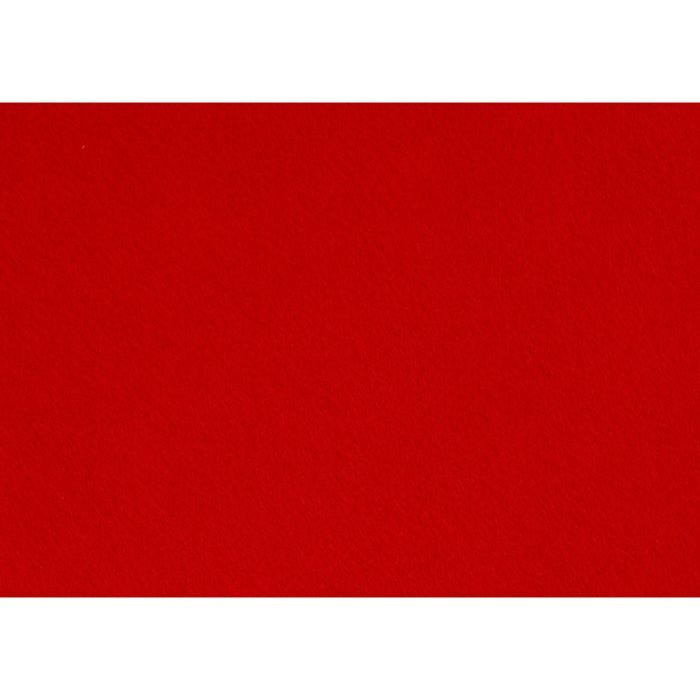 Feltro artigianale, A4, foglio 210x297 mm, spess. 1,5-2 mm, rosso, 10 fgl./ 1 conf.