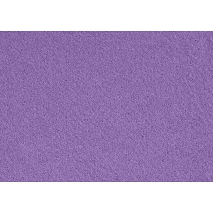 Feltro artigianale, A4, foglio 210x297 mm, spess. 1,5-2 mm, lilla chiaro, 10 fgl./ 1 conf.