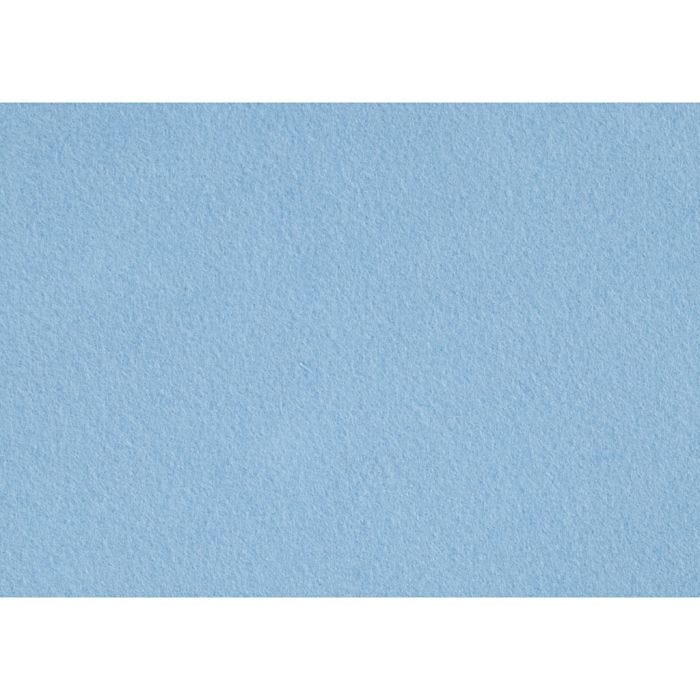 Feltro artigianale, A4, foglio 210x297 mm, spess. 1,5-2 mm, azzurro, 10 fgl./ 1 conf.