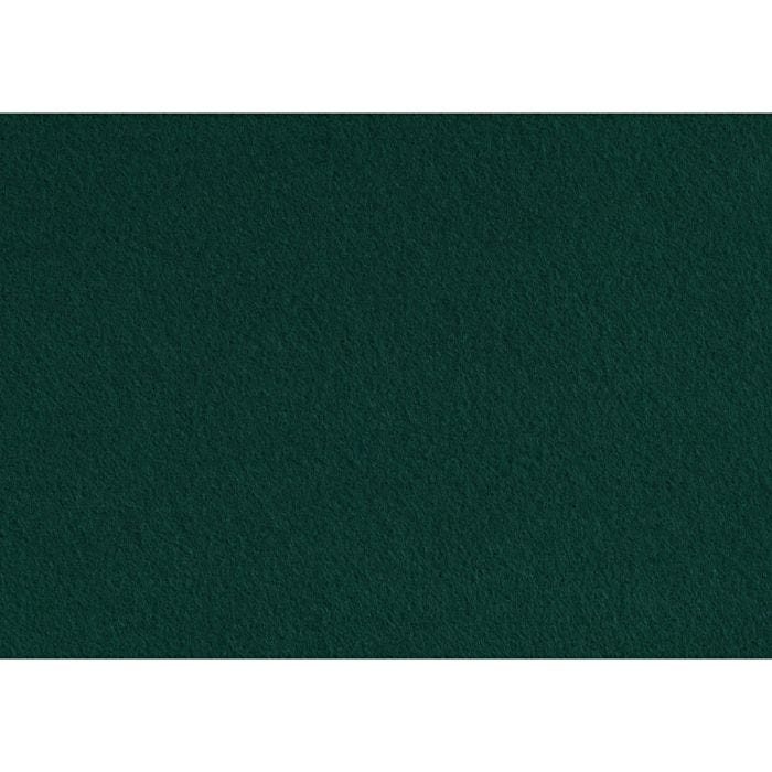 Feltro artigianale, A4, foglio 210x297 mm, spess. 1,5-2 mm, verde scuro, 10 fgl./ 1 conf.
