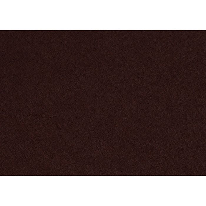 Feltro artigianale, A4, foglio 210x297 mm, spess. 1,5-2 mm, marrone, 10 fgl./ 1 conf.