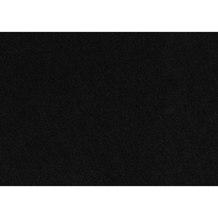Feltro artigianale, A4, foglio 210x297 mm, spess. 1,5-2 mm, nero, 10 fgl./ 1 conf.