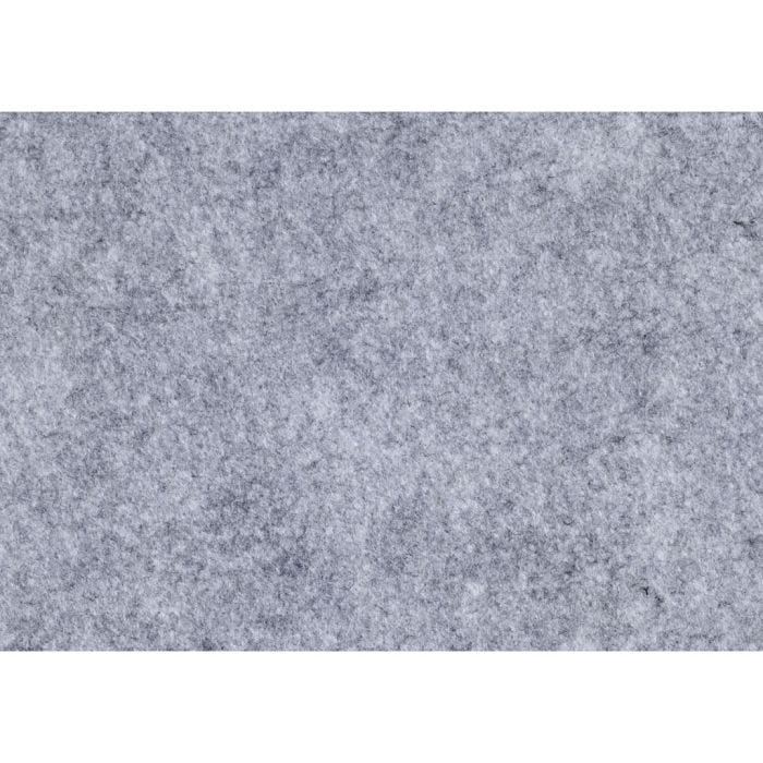 Feltro artigianale, A4, foglio 210x297 mm, spess. 1,5-2 mm, ruvido, grigio, 10 fgl./ 1 conf.