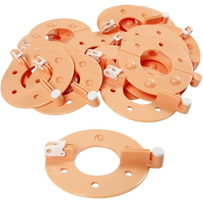 Pompom Maker, diam 7 cm, 12 pz/ 1 conf.