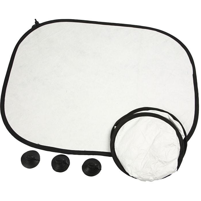 Parasole per auto, H: 35 cm, L: 44 cm, 2 pz/ 1 conf.
