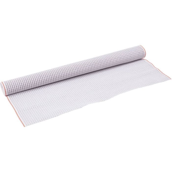 Stoffa Rya, L: 50 cm, avorio, 1 m/ 1 rot.