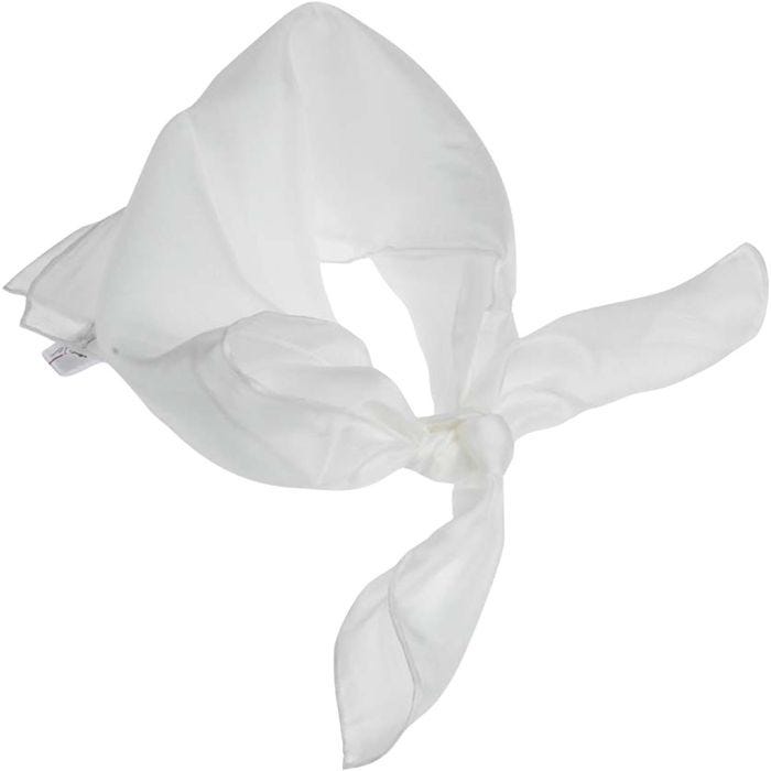 Sciarpa di seta, misura 55x55 cm, 22 g, 1 pz