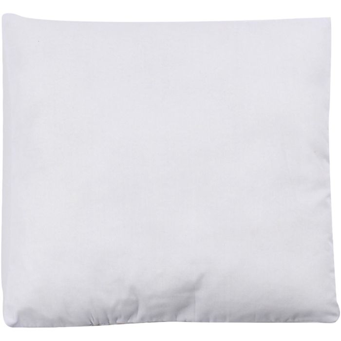 Cuscino imbottito, 24x24 cm, bianco, 1 pz