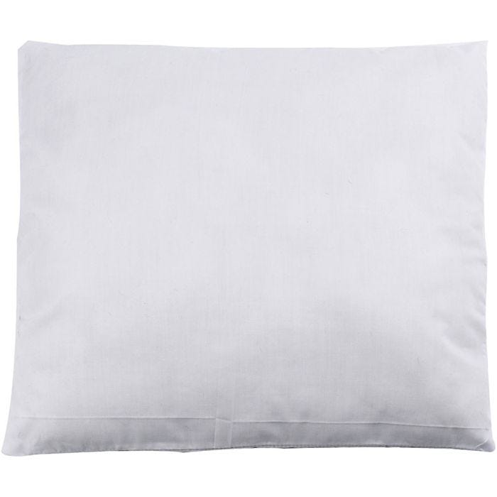 Cuscino imbottito, 40x40 cm, bianco, 1 pz