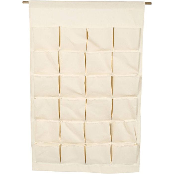Organizzatore pensile, H: 93 cm, L: 60 cm, natural chiaro, 1 pz